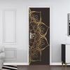 MT031 pegatinas de puerta con patrón de mandala transfronterizo, pegatinas para ventanas de vidrio, creativas, renovación de puerta de madera, pegatinas de pared
