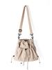 Bolsa Feminina 2024 Novo Design de Nicho Coreano Bolsa Saco Leve de Nylon Casual Grande Capacidade Bolsa de Ombro Transversal