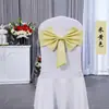 Funda Elástica Floral para Silla sin Atar con Lazo, Universal Engrosada para Hotel Banquete Boda