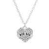 Accesorios transfronterizos de Europa y Estados Unidos, colgante de letras de moda, collar de diamantes de amor de las buenas hermanas de BIG Sis