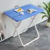 Mesa dobrável simples, modelo novo para refeições em casas pequenas, mesa portátil para uso externo para montar barracas, mesa quadrada comercial