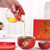 Juego de Té Fortune Travel Una Tetera y Tres Tazas Portátil para Camping al Aire Libre Juego de Té para Empresa Regalo de Acompañamiento Bienes Raíces