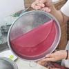 Ferramenta de Cozimento a Vapor Pele de Ferro Floco de Neve para Fazer Macarrão de Pele Fria, Bandeja de Cozimento a Vapor Antiaderente para Macarrão de Batata Doce