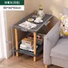 Mesa Lateral de Sofá para Sala de Estar, Mesa Pequena de Cabeceira para Quarto, Mesa de Cabeceira, Mesa de Canto Simples, Mini Mesa de Centro Removível