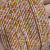 Cuentas sueltas de circón natural facetado más vendidas transfronterizas, cuentas facetadas, accesorios para joyería DIY, pulseras de cuentas, collares