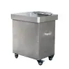 Máquina Cortadora de Carne Grande Comercial con Alimentación, Rebanadora de Rollos de Res, Cerdo y Cordero, Equipo de Corte de Carne Fresca