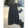 Pantalones Largos Holgados de Pierna Ancha con Forma de Capullo de Cintura Alta Negros para Mujer Moda Verano 2026 Pantalones de Nuevo Diseño