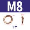 Arruela de Pressão de Cobre M3M4M5M6M8M10M12 Norma Nacional/Arruela de Pressão de Bronze/Arruela de Pressão/Arruela Huashi GB93
