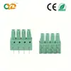 Conector de placa a placa KF15EDGA/B-3.81MM verde 2p-24p macho y hembra para conectar bloques de terminales PCB