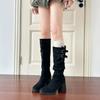 Botas Altas de Uso Bidireccional, Botas de Montar de Suela Gruesa, Nuevo Estilo Otoño e Invierno 2026, Botas Altas Hasta la Rodilla para Mujer, Botas Altas de Tacón Grueso para Mujer