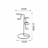 Suporte de Sorvete de Ferro, Casquinha, Suporte Decorativo Crispy para Sundae, Stand Decorativo para Loja de Bebidas Geladas de Restaurante