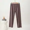 Leggings de Pana Adelgazantes para el Hogar para Mujer, Otoño/Invierno 2026, Color Sólido de Cintura Alta, Adecuados para el Hogar y el Exterior, Pantalones Cortos