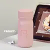 Caneca Térmica Ins de Alto Valor, Nova, Dopamina, Fofa, de Bolso, para Estudantes Homens e Mulheres, Garrafa de Água Compacta Portátil de Aço Inoxidável