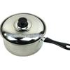 20 panela de sopa de aço inoxidável com alça única panela de leite suprimentos de cozinha brindes promocionais 9,9 yuan dez yuan loja barraca fornecimento