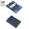 Nuevo Modelo 2024 Color Piel de Vaca-Pulido Cuero Genuino Portatarjetas de Visita Estuche Clásico Retro Cosido a Mano para Tarjetas de Visita Suministro Transfronterizo