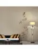 Nuevo estilo chino concepto artístico pintura a tinta bambú tela de pared sala de estar moderna fondo de TV papel tapiz estudio tela de pared dormitorio papel tapiz