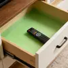 Tapetes Cortables para Cajones, Tapetes para Gabinetes, Tapetes para Refrigerador Mesa de Comedor, Protectores para Gabinetes, Tapetes a Prueba de Humedad, Manteles Individuales Fáciles de Limpiar, Cuatro Piezas