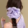 Scrunchie súper elegante para mujer, nuevo modelo 2026 accesorio para el cabello, scrunchie de alta gama, liga para el cabello extragrande