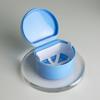 Caixa de dentadura para atacado de fábrica caixa de dentadura dental caixa de armazenamento de dentes conveniente para carregar e limpar com caixa de dentadura de rede caixa de alinhador