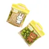 Bolsas de almacenamiento personalizadas para jardín de infantes, Bolsas de mano lindas populares de PDD para niños, Bolsas autosellables de doble sellado para madre e hijo populares en Douyin