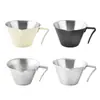 Taza de Extracción de Café de Acero Inoxidable 304 Equipo para Cafetería Taza de Espresso Taza Medidora con Báscula Taza Medidora de Onzas Líquidas