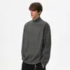 Camiseta interior térmica de forro polar de doble cara con cuello semi-alto para hombre y mujer, camiseta de manga larga, capa interior cálida, camiseta tipo pullover para otoño