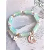 Sem Tabus DIY Pulseira Chinesa de Flor Borboleta com Miçangas para Mulheres com Boa Aparência Estilo Ins Pulseira Presente de Melhor Amiga