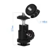 Cabeza de trípode para cámara con amortiguación metálica, cabeza giratoria universal, cabeza panorámica de 360 grados, cabeza de bola de liberación rápida para trípode