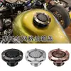 Adecuado para Harley 883 XL1200 48 72 cola blanda Dana corona grasa tapa de tanque de combustible modificación CNC