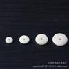 Cuentas Espaciadoras Imitación Marfil de Resina Estilo Tíbet Espaciador DIY para Pulseras de Rosario Bodhi Vajra Cuentas Espaciadoras Versátiles