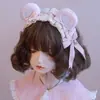 Diadema Original Hecha a Mano de Pelo de Oso Ben Shouzao lolita KC BNT Oreja de Bestia Café