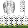 Suporte de Flores de Ferro para Arco Externo Jardinagem Jardim Pátio Parque Decoração Cerca Cerca de Metal Horta Cerca Pequena