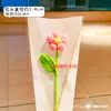 Fio de Lã Tricotado Artesanal Transfronteiriço Bolha Flor Vermelha Pequena Flor Artificial Única Produto Acabado Festival Criativo Presente de Ano Novo
