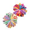 Candy color sem costura corda cabeça anel de cabelo Renda das mulheres pequeno elástico ins de alto valor de cor acessórios de cabelo cocar infantil atacado