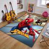 Desenho animado super-herói homem-aranha tapete decoração de quarto infantil tapete de chão jogo entretenimento tapete de engatinhar