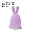 Decoraciones de Pascua Transfronterizas, Adornos de Huevo de Pascua de Terciopelo Estilo Ins, Decoraciones de Mesa para Fiesta Festiva