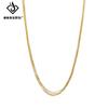 Collar de cadena fina multicapa para mujer, lujo ligero, sentido del diseño de alta gama, cadena de clavícula con borla europea y americana, collar de cadena lisa