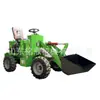 Cargadora de construcción pequeña diésel de tracción en las cuatro ruedas, cargadora compacta multiusos para uso doméstico, agricultura y topadora agrícola