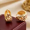Pendientes Geométricos Ovalados con Estampado de Leopardo tipo Goteo de Aceite Inspirados en el Diseño para Mujer, Lujo Ligero Vintage, Únicos, Exquisitos, Modernos