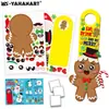 Nuevos Artículos de Gran Venta Transfronterizos: Adornos de Dibujos Animados para Niños, Pegatinas para Tarjetas Navideñas DIY, Set de Regalo para Árbol de Navidad, Marco de Fotos