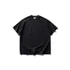 Camiseta Original de Marca Moderna Davic con Diseño de Remache en el Hombro para Hombre, Top de Verano Holgado de Manga Corta para Estudiantes Universitarios T061