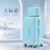 Maleta de Equipaje, Maleta de Viaje Modelo Nuevo con Ruedas, Caja con Candado de Contraseña, Ruedas Universales, Gran Capacidad para Estudiantes, Maleta de Viaje Resistente y Duradera, Personalizable