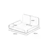 Rack para Router Multifuncional de Pared sin Perforaciones Soporte de Pared para Cámara Montado en Pared Soporte de Monitoreo para Sala de Estar