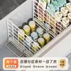 Divisor de partição de freezer, prateleira de painel interno unilateral, grade, prateleira de armazenamento de freezer doméstico, divisor de armazenamento