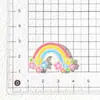 Novo Fofo Colorido Transparente Borboleta Flor Carro Lua Arco-Íris DIY Grampo de Cabelo Acessórios de Cabelo Cola de Creme Acessórios para Capa de Celular