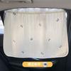 Cortina parasol para coche cortina de aislamiento térmico cortina bloqueadora de luz linda de dibujos animados para niños ventosa ventana de privacidad del coche bloqueo de luz