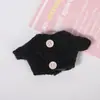 Ropa para muñeca de 10 cm, camiseta de manga corta, chaleco para muñeca, colección de atuendos para muñeca Labubu de 17 cm