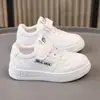 Zapatos Blancos para Niños Zapatos Deportivos para Niñas Estilo Coreano para Niños Primavera y Otoño Zapatos Blancos para Niños Zapatos para Niños Medianos y Grandes