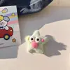 Pin de Estrella de Peluche Otoñal Lindo Otoño e Invierno Cálido Estudiante Femenina Flequillo Pasador de Pelo Accesorio para el Cabello Pinza para el Cabello