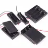 Caja de baterías transfronteriza, no requiere soldadura, con tapa, sin interruptor de voltaje, caja de baterías de 8 celdas/AA, portapilas de 5 celdas/AA en serie, 6 celdas, 13 celdas con cables